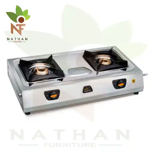 VGUARD LP GAS STOVE 2 BURNER