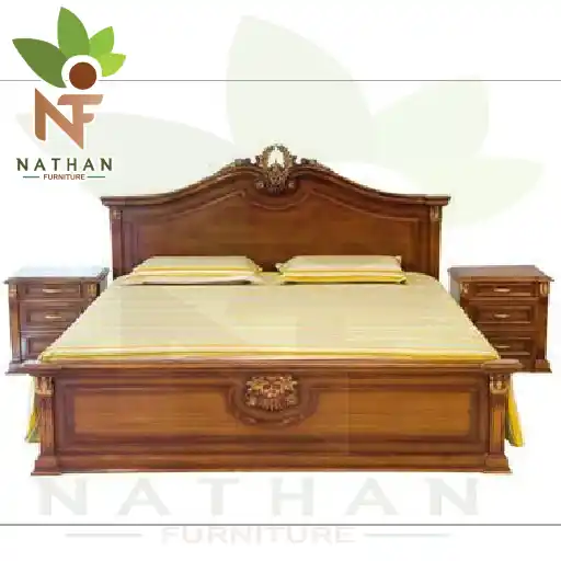 WOODEN COT _6 FEET COT